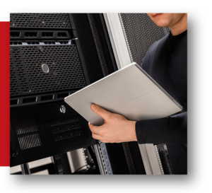 Use a server correctly - secure server room for business IT