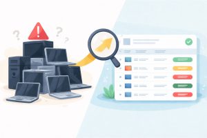 Hardware lifecycle management for small business — auditing a fleet of laptops and desktops before an IT refresh