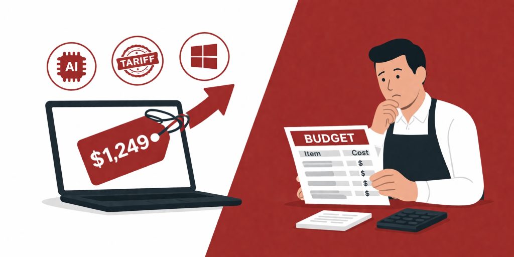 Why are computers so expensive in 2026 — AI memory shortage, tariffs, and Windows 10 end of life driving PC price surge